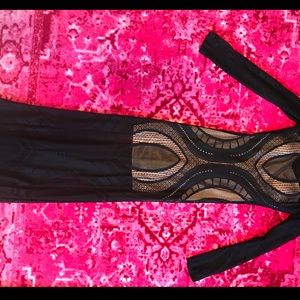 Long Black Akira Dress